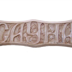 Табличка "Сауна"